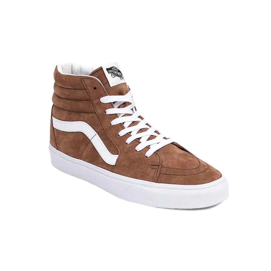 Stylish Walk Boost Vans - Unisex Sk8-Hi Pig Suede Shoes (7Q5N1RE)