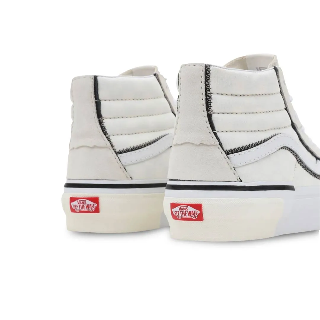 Minimalist Lacing Casual Edge Vans - Unisex Sk8-Hi Reconstruct Shoes (05UKQJM)