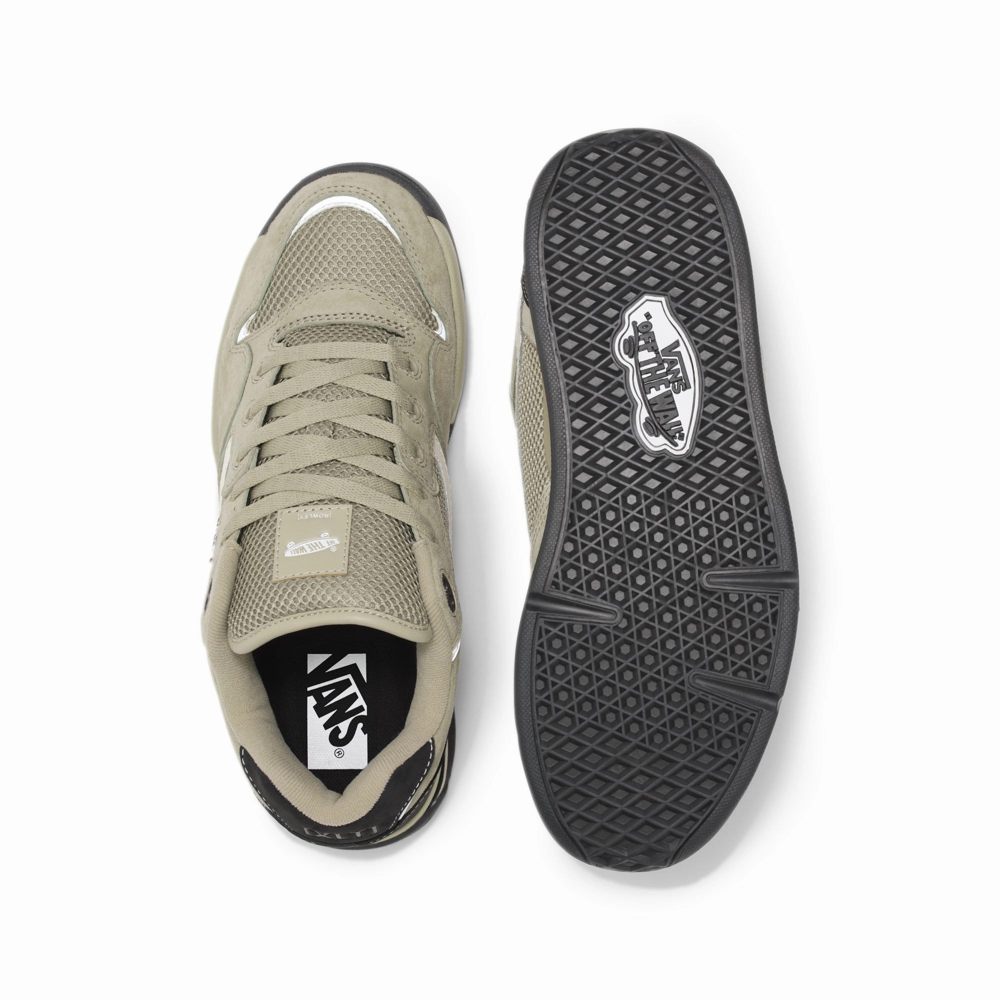 Vans Mens Rowley XLT LX Off Road Shoes Breath Layer Stripe Mood