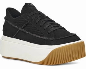 UGG Ez-Duzzit 1152717 Sneakers Women's US 9 Black Comfort Platform Shoes KHD1506 Compression Balanced Sole Hyper Compression Foam