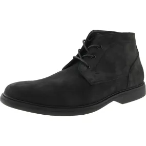 City Trek VEGA Mens Pebbled Manmade Chukka Boots