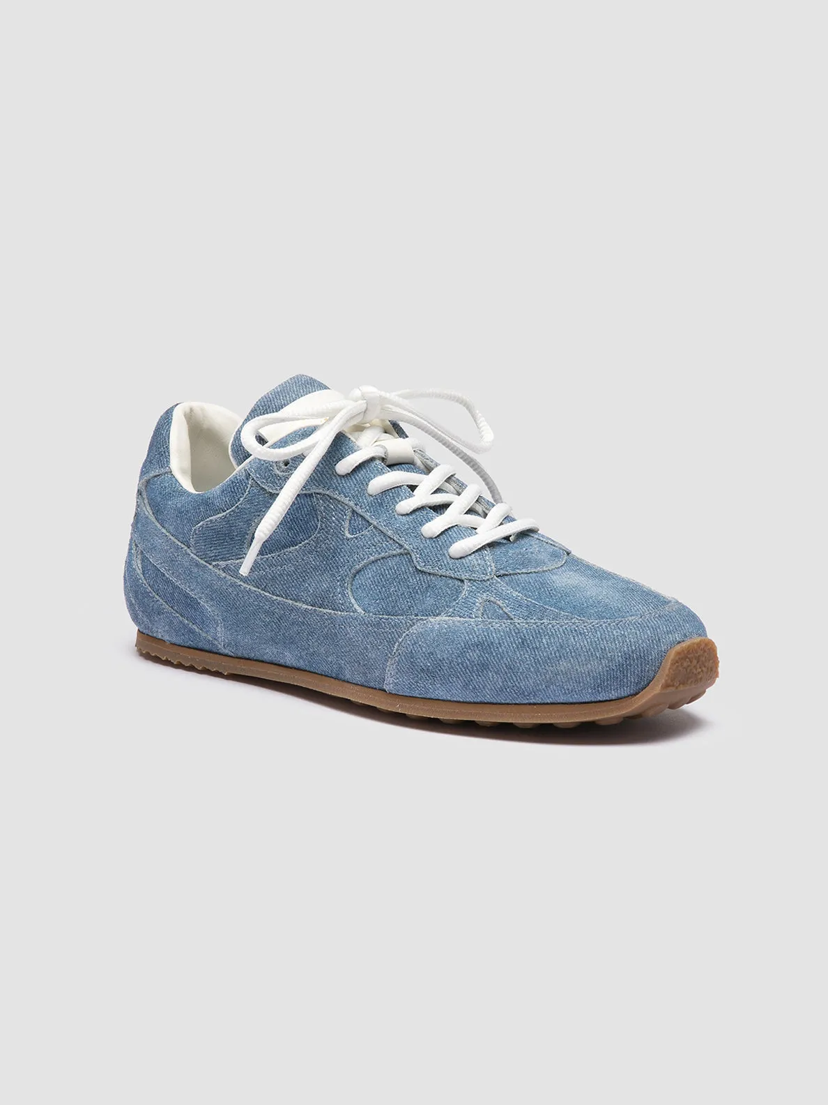 Outdoor Day Weekend Walk AWAY 101 - Blue Suede Low Top Sneakers