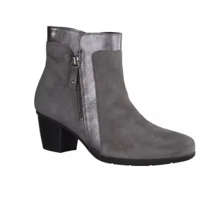 Anti   Odor Women's Nicole Suede Bootie In Gray