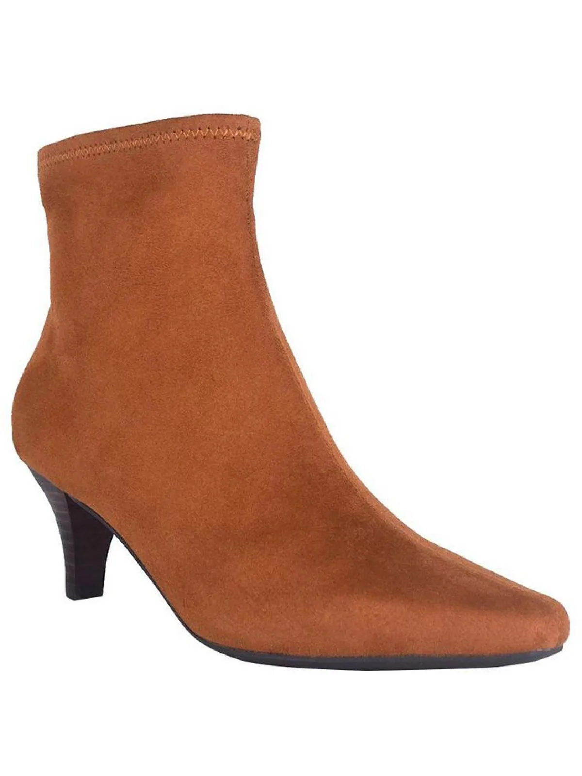 Layered Support Low Profile Silhouette Naja Womens Kitten Heel Bootie Ankle Boots