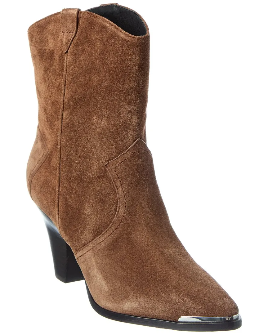 Impact absorption Biker Tough Veronica Beard Cody Suede Bootie