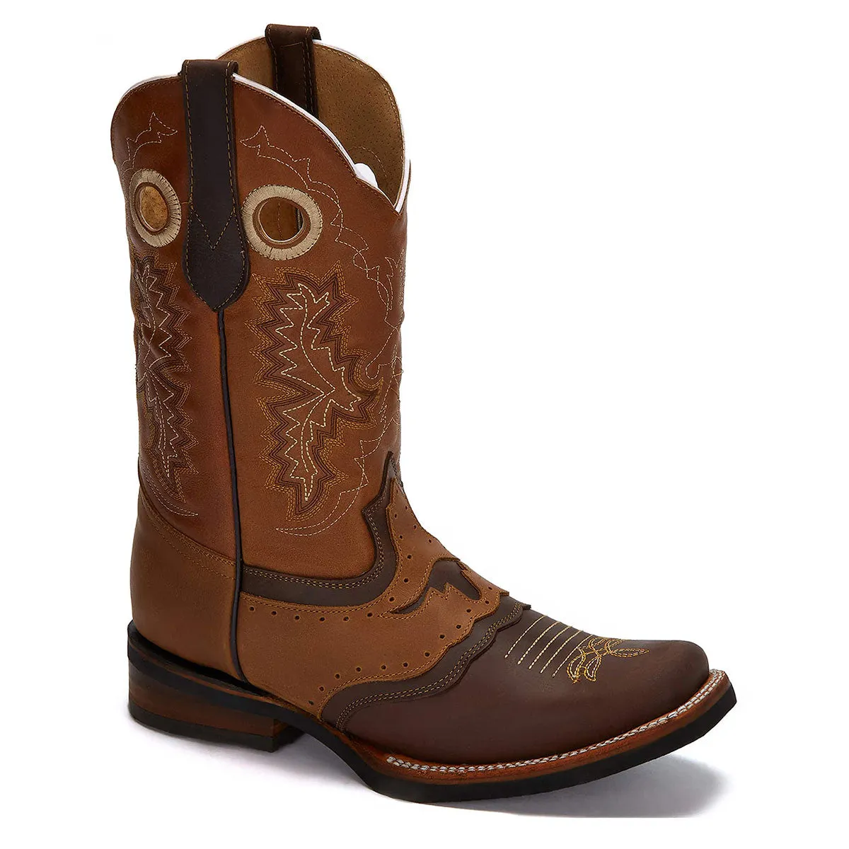 Rugged Built City Walking Forastero Men Western Cowboy Leather Boots