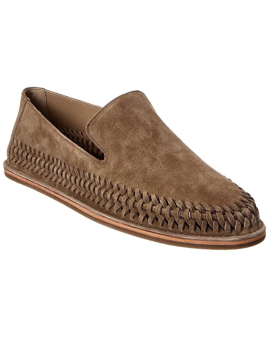 Vince Desmond Suede Loafer Toe Box Spacious Slip On