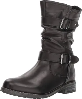 Noelle Women's Boot In Black british retro Cushioned Base