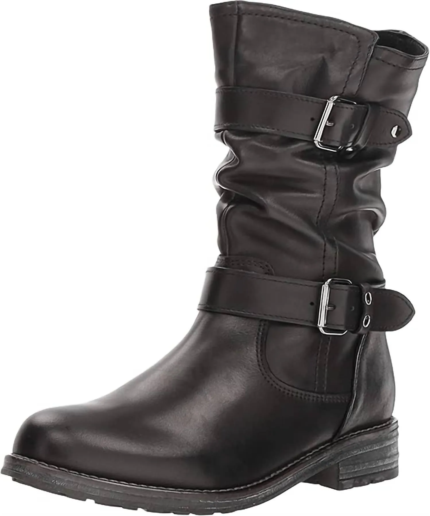 Noelle Women's Boot In Black british retro Cushioned Base