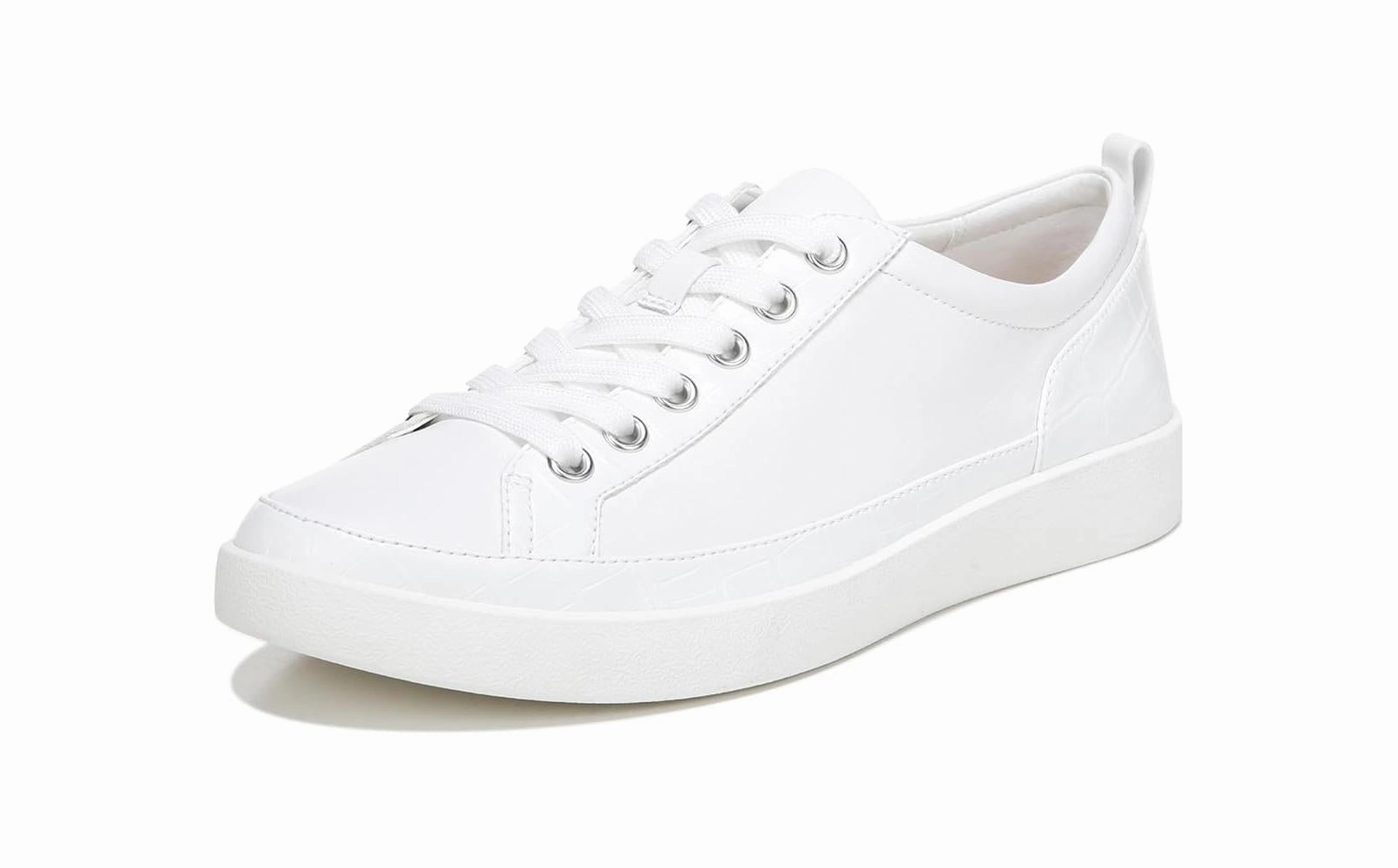 Speed Move Torsion Resistant Construction Vionic Womens Winny Sneaker - White Leather