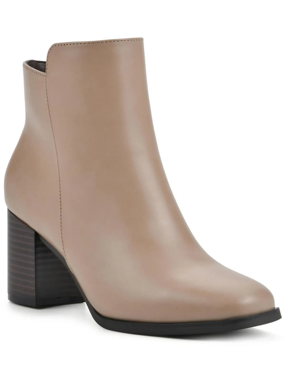 Cushioned Step River Crossing Vogued Womens Faux Leather Ankle Booties