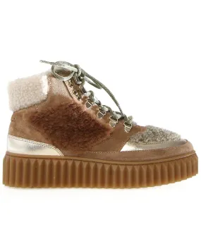 VOILE BLANCHE Eva Hiker Leather Bootie Minimal Impact