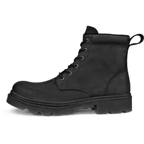 Men's Grainer Boots In Black Weatherproof Seam Steel Toe