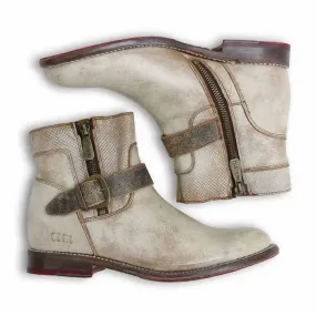 Zip Up Women Becca Bootie In Nectar Lux Black Lux