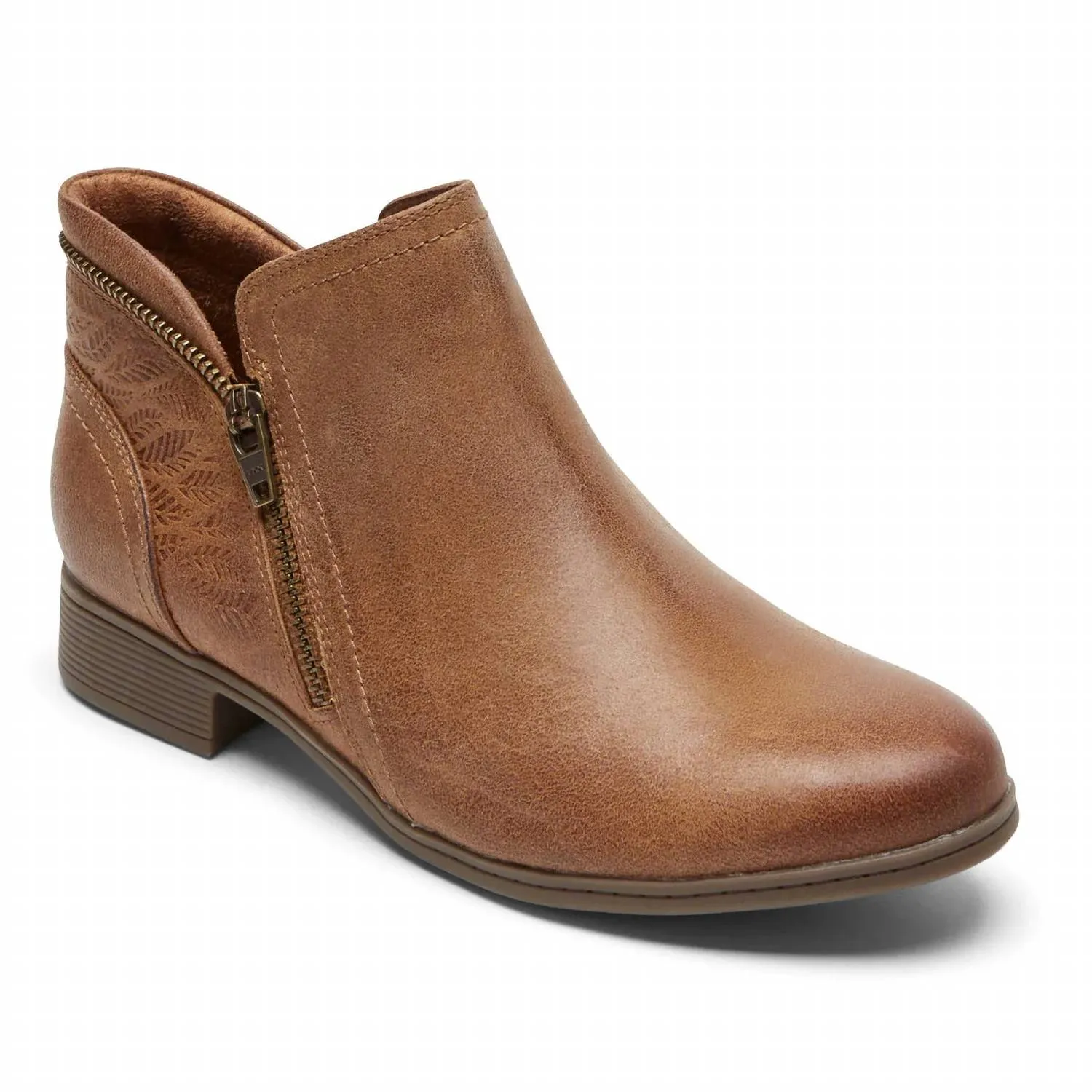 Women's Crosbie Bootie In Tan Seamless Comfort Snow Trekker