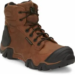 Flexible Shank Cross Terrain 6" Waterproof Comp Toe Hiker (Wide Width) In Bourbon Brown