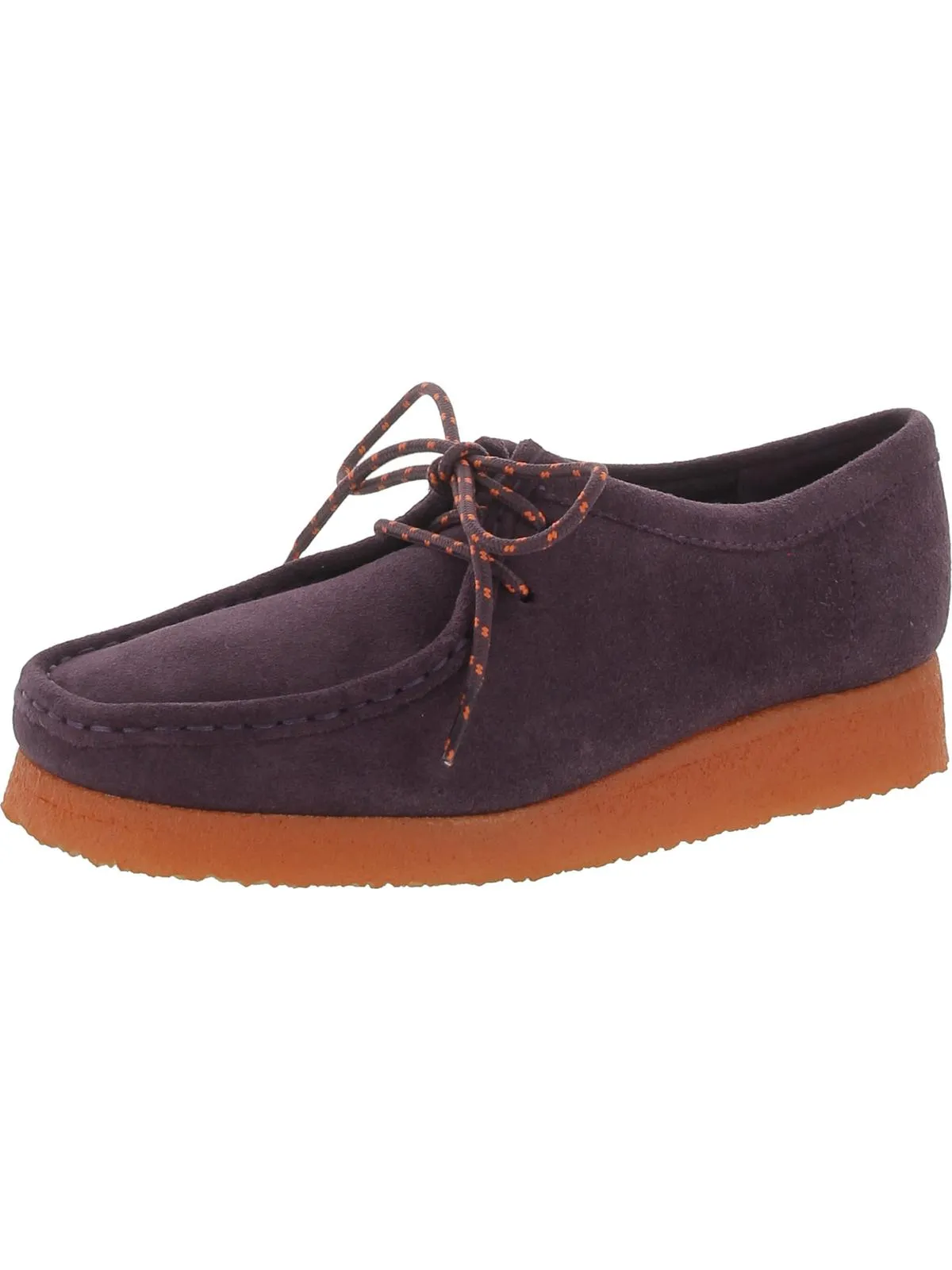 Wallabee Womens Lace-Up Moc Toe Chukka Workwear Style Functional Design