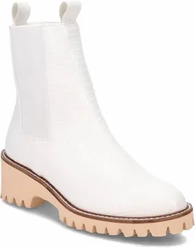 Women Chase Bootie In White Craft Collector Fashion Statement