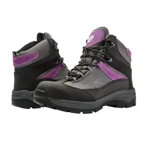 363 Industrial Safety Boots Women's In Grey Versatile Performance Smooth Entry