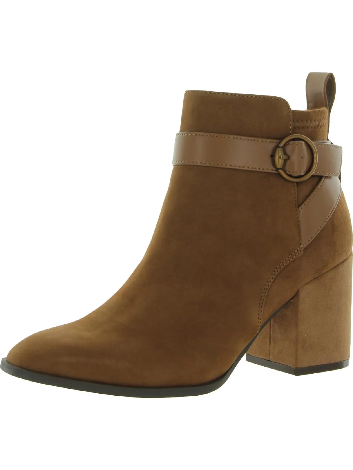 High Utility Tenley Womens Zipper Square Toe Booties