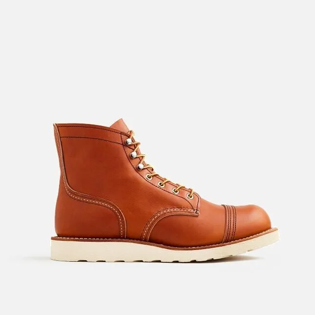 Reinforced Form Windy Weather Red Wing Iron Ranger 8089 6" Boots Men's Oro-Legacy Oiled Leather Traction Tred