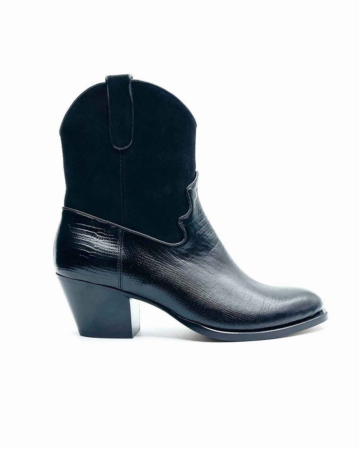 Women's Banda Boot In Nero Waterproof Stylish Explorer