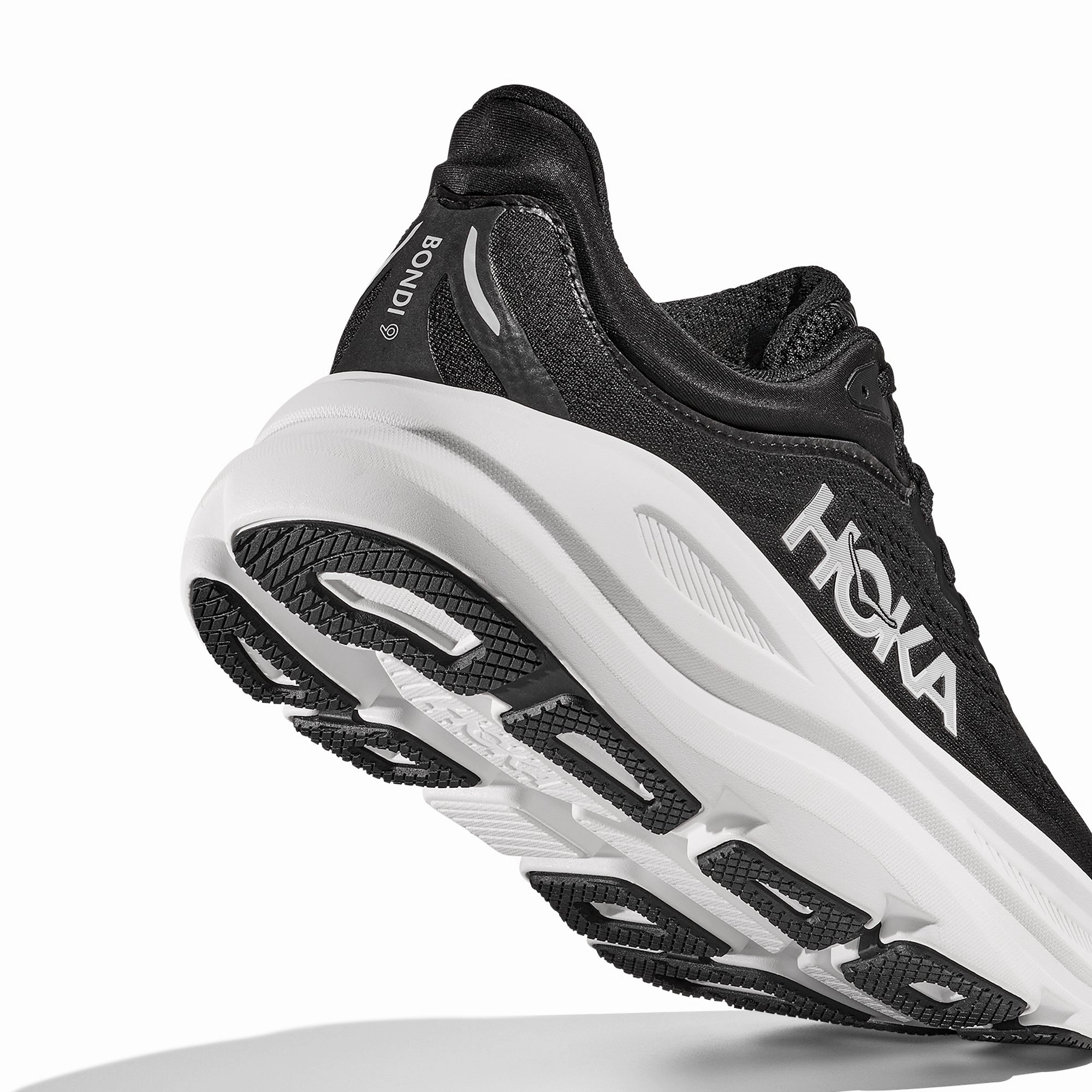 Hoka Mens Bondi 9 Shoes toe - box roomy shoes flat sole shoes