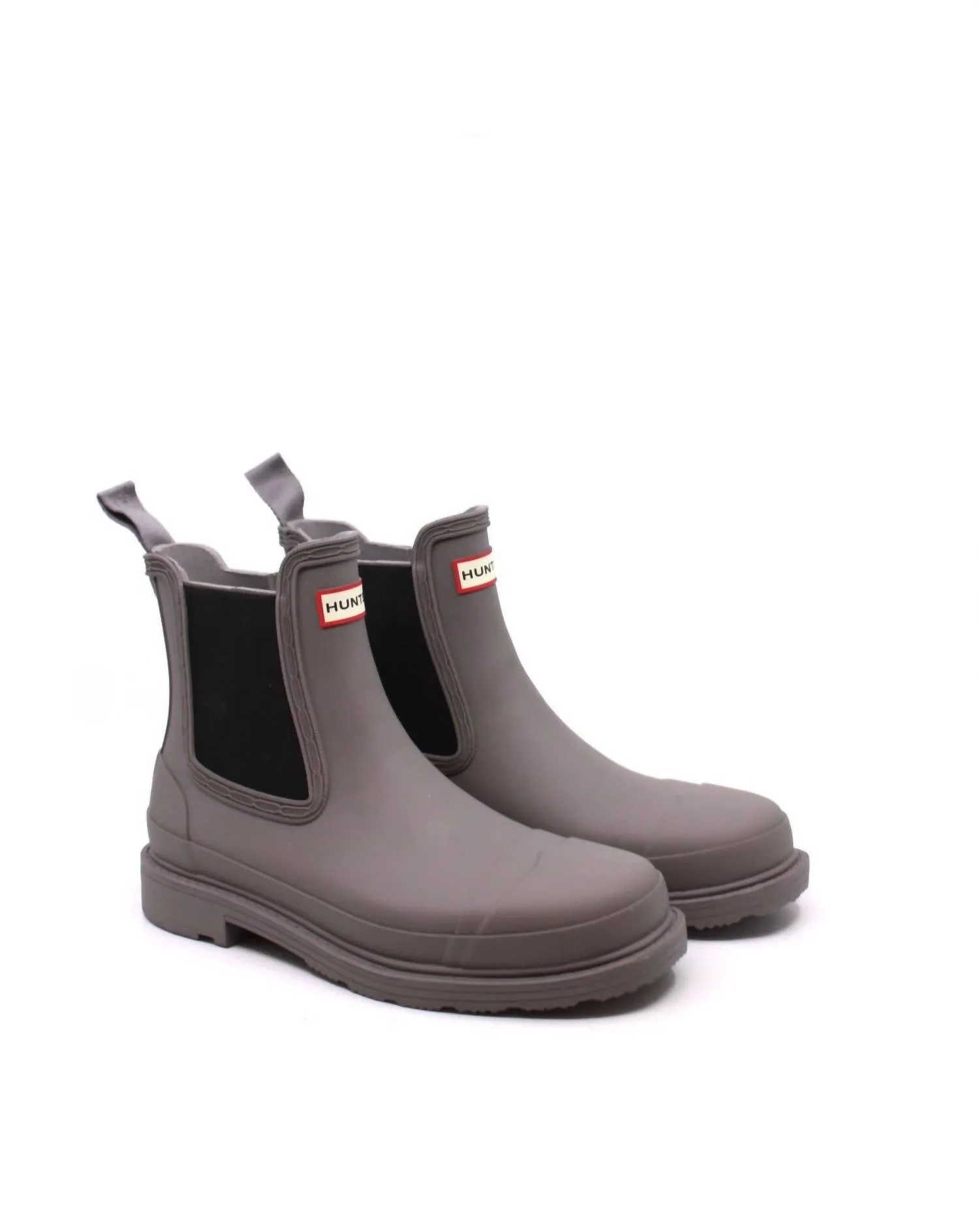 Rugged Built Comfort Seeker Winter Footwear Women's Commando Chelsea Boot In Grey Heron