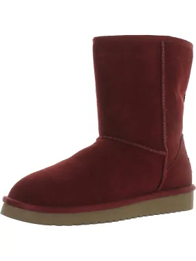 KOOLA SHORT Womens Faux Fur Lined Ankle Casual Boots Padded Interior Mountain Climber