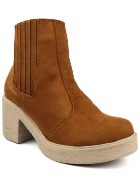 Kiki 3 Boots In Tan Open Toe Design Anti   Static