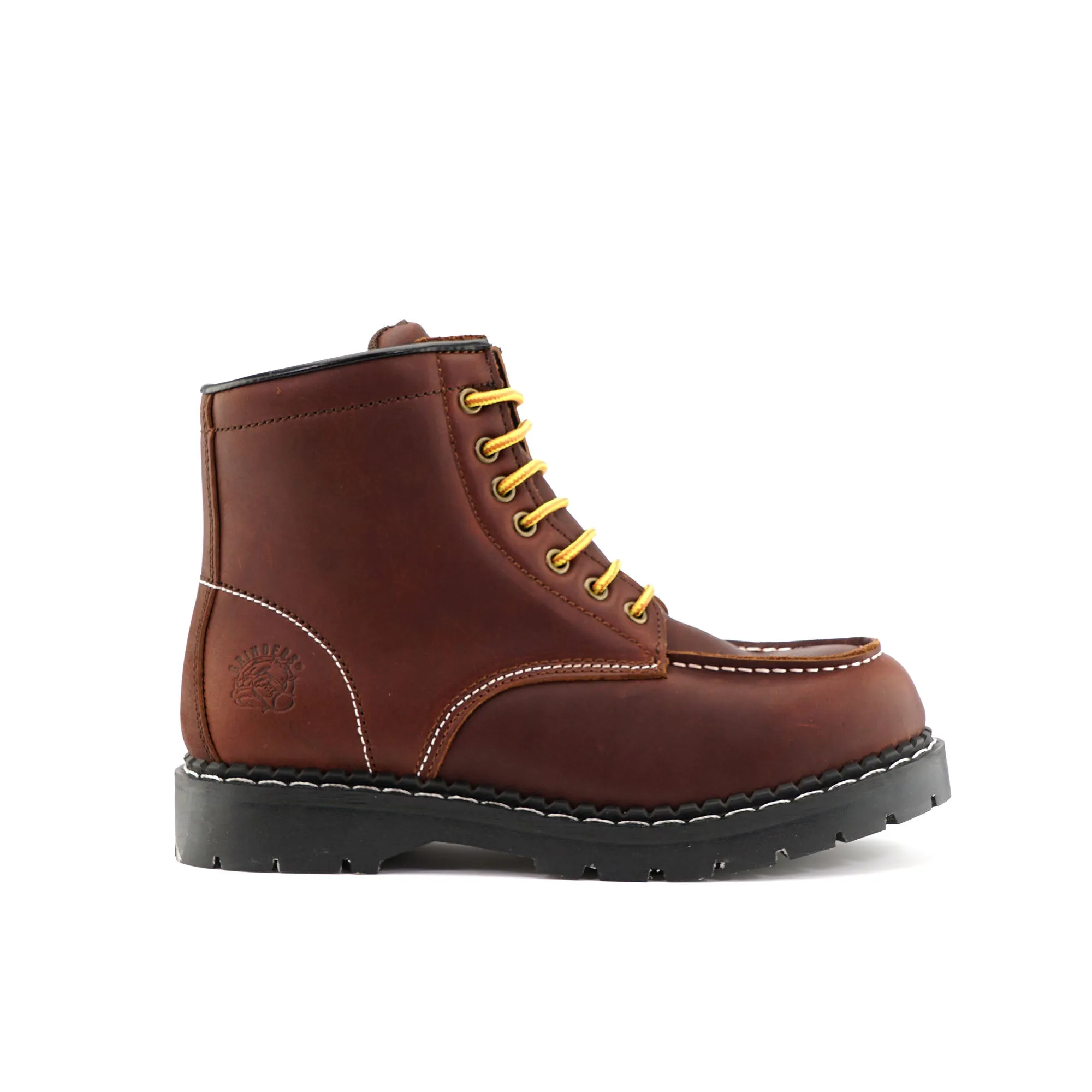 Insulated Urban Traveler Grinders Unisex Burgundy Leather Western Vintage Indy Boots - Ryan ACS