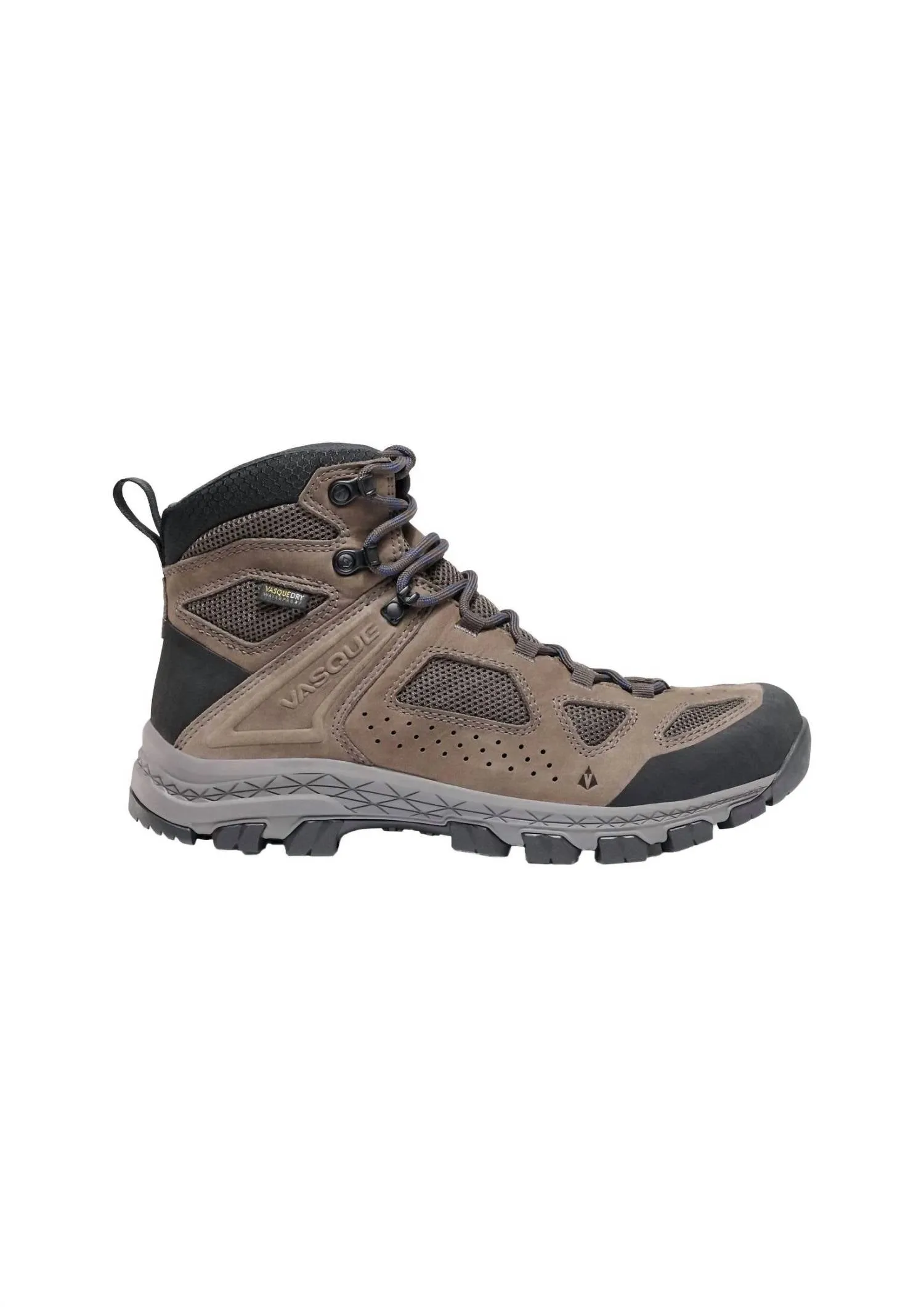 Men's Waterproof Hiking Boots In Pavement Durable Fit