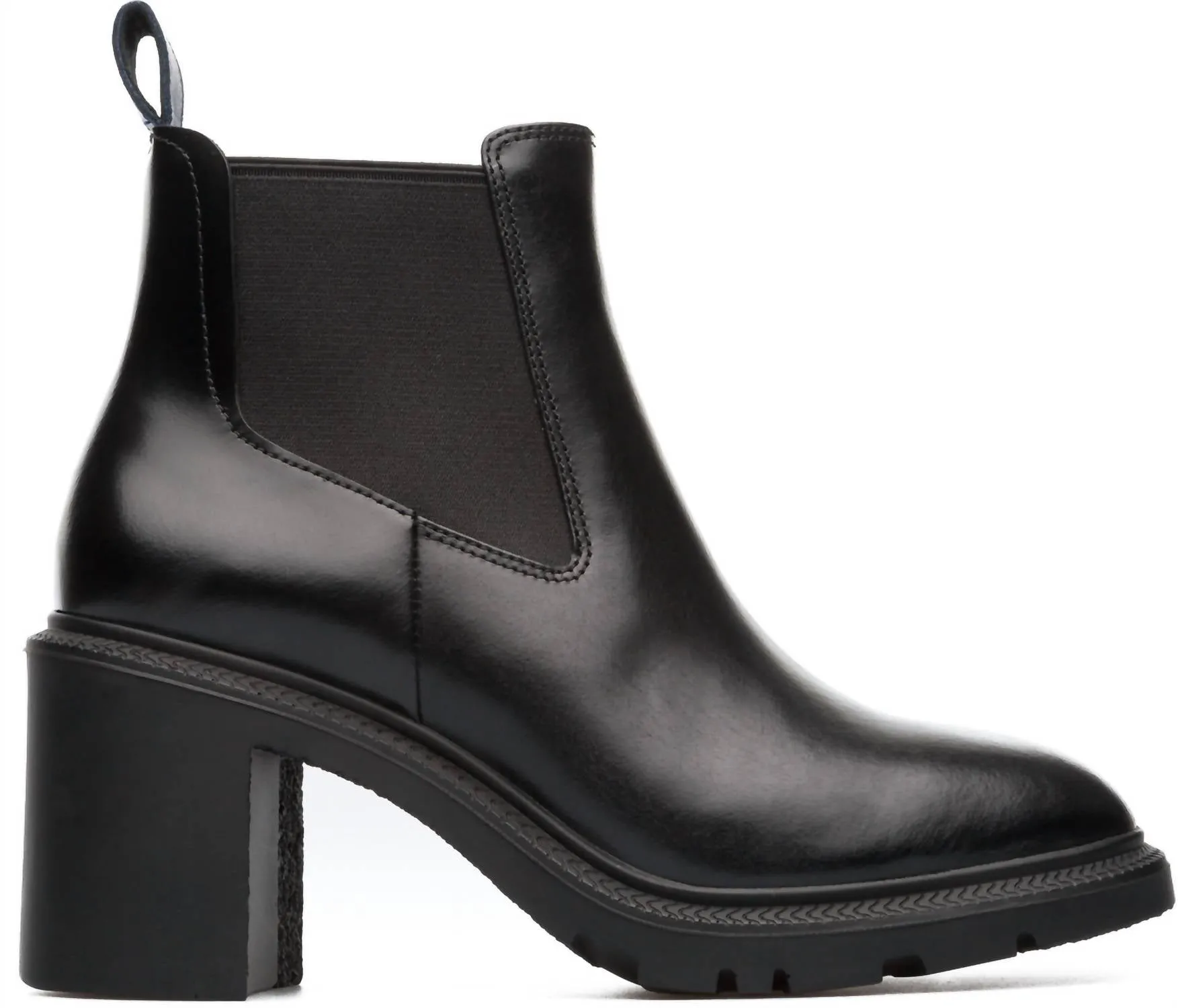 Weather resistant Women's Whitnee Chunky Ankle Boot In Black