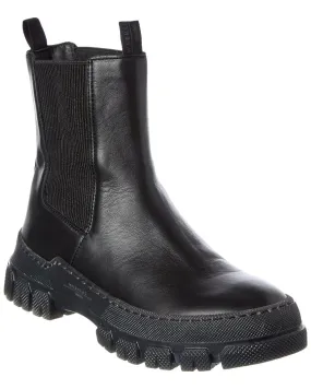 Soft Step Weekend Max Mara Ellisse Leather Bootie