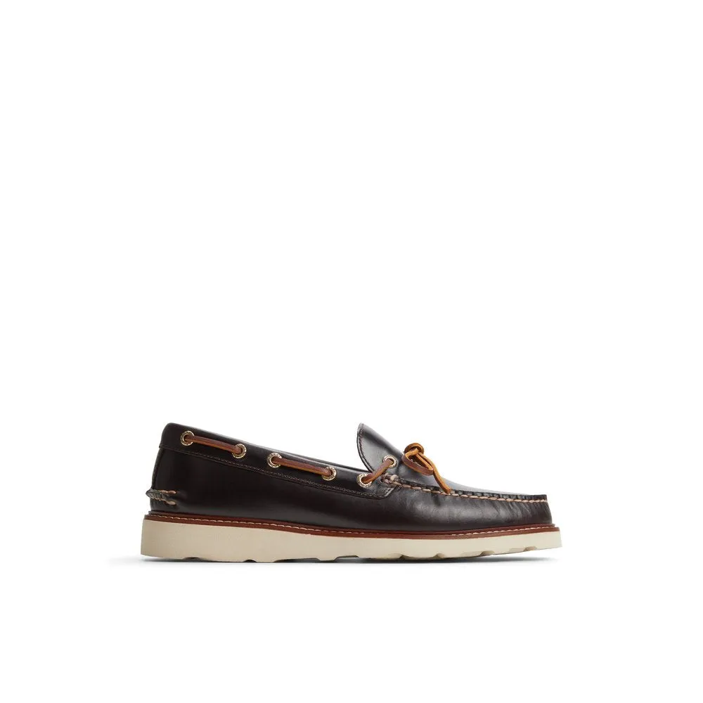 Slip On Feature Gold Cup Vibram Boat Shoe