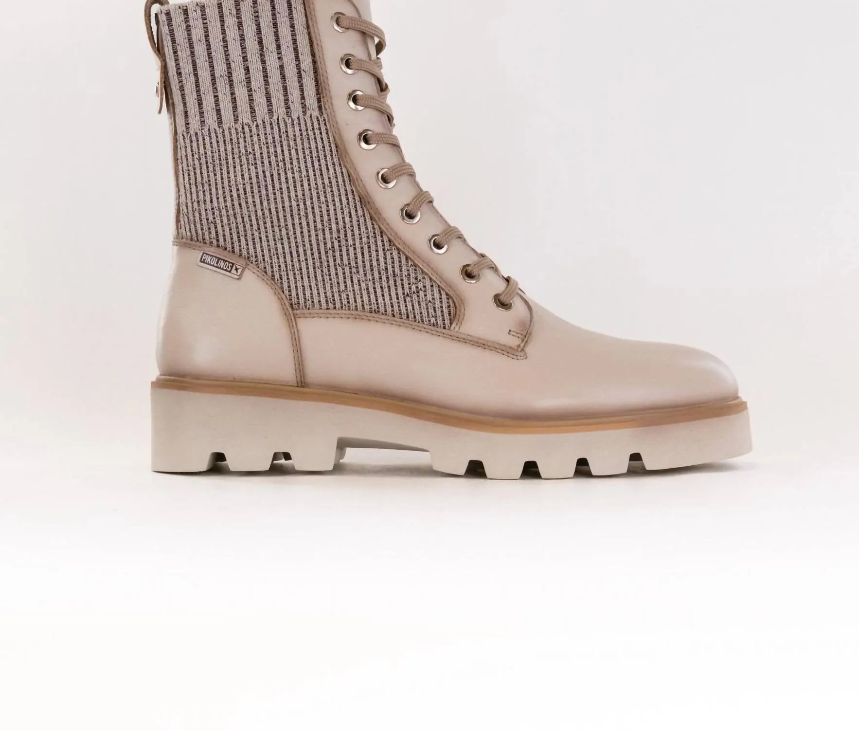 Quick Drying Mountain Climber Women's Salamanca Lace Up Ankle Boots In Marfil