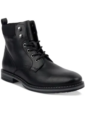 Stable Support Windy Weather Westin Mens Faux Leather Lace-Up Ankle Boots