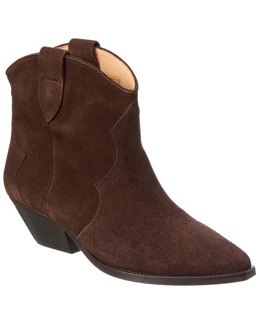 ergonomic Isabel Marant Dewina Suede Bootie