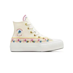 Foot Protection Converse - Women's Chuck Taylor All Star Lift Platform Free Spirit Florals High Top Shoes (A12050C)