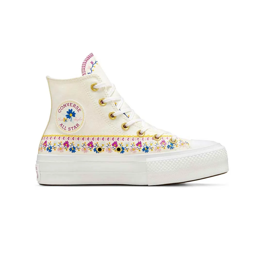 Foot Protection Converse - Women's Chuck Taylor All Star Lift Platform Free Spirit Florals High Top Shoes (A12050C)