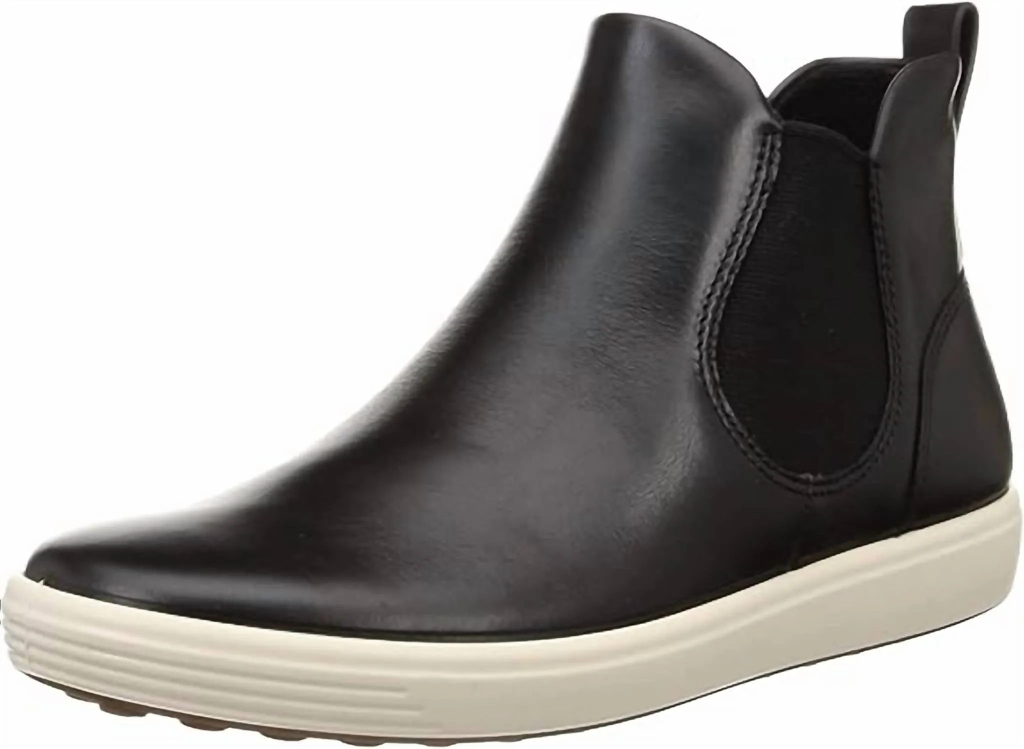 Crisp Look Chelsea Ankle Boots In Black