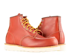 Red Wing Heritage 8875 6-Inch Classic Moc Men's Boots 08875 Oro Russet Protective Gear Good Grip