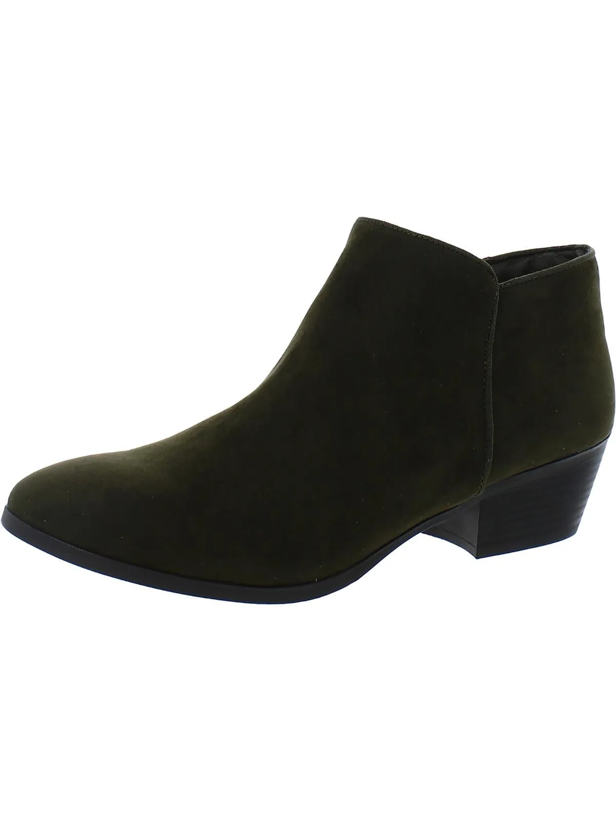 Wileyy  Womens Faux Suede Comfort Booties Premium Material Elastic Material