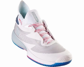 Wilson Kaos Rapide SFT Sneaker Women's US 6.5 White Lace Up Tennis Shoes KHD1890 camping shoes foam - sole - feature shoes