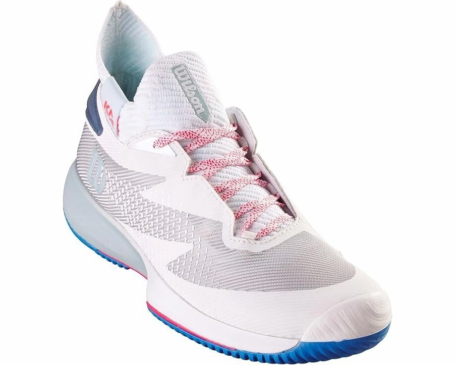 Wilson Kaos Rapide SFT Sneaker Women's US 6.5 White Lace Up Tennis Shoes KHD1890 camping shoes foam - sole - feature shoes
