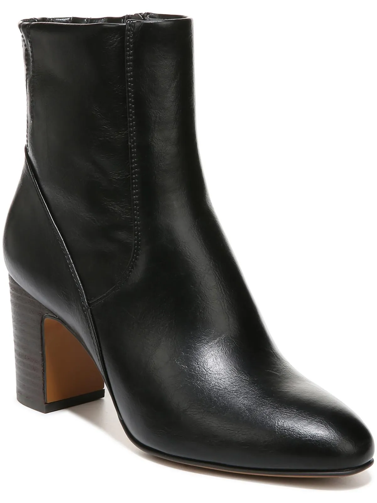 Resistant to wear Ponte Womens Faux Leather Ankle Booties