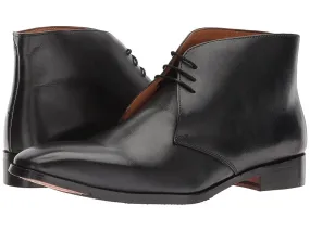 Outdoor Style Carlos By Carlos Santana Corazon Boots Men's  Black Leather Chukka JOBB1097