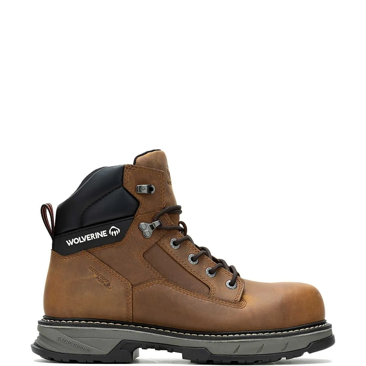 Extreme Cold Gold Shine Wolverine W241023 Men's 9.5 ReForce EnergyBound 6" CarbonMax Work Boot KHD1806