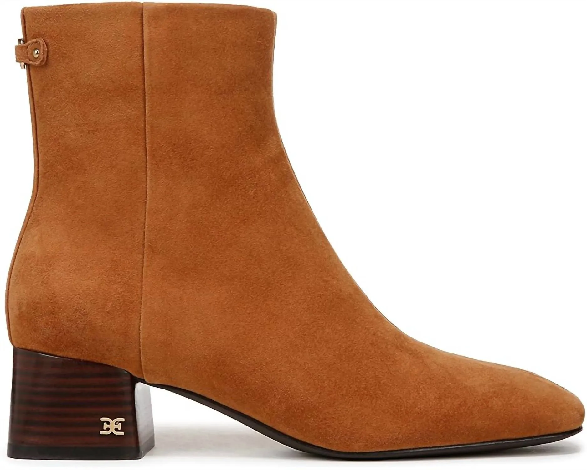 Women Ankle Bootie In Amber Brown abrasion resistant coating Slip Resistant Urban Traveler