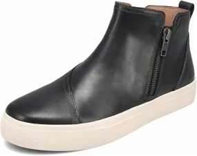 Women Double Up Boot In Black Dual Density Outsole Nylon Material